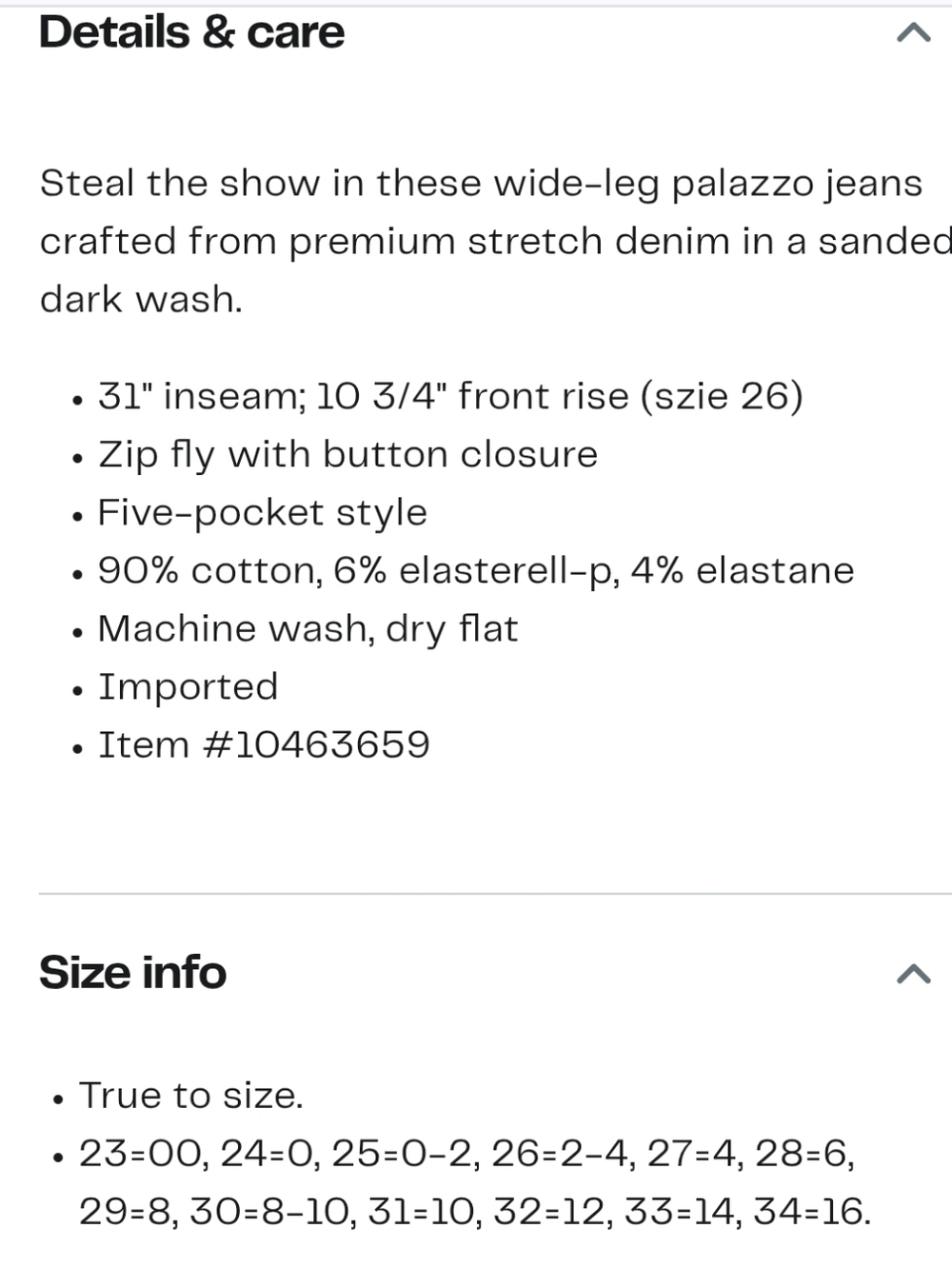 Frame Le Slim Palazzo Jeans Washed Black Msrp $248 - Picture 4 of 4